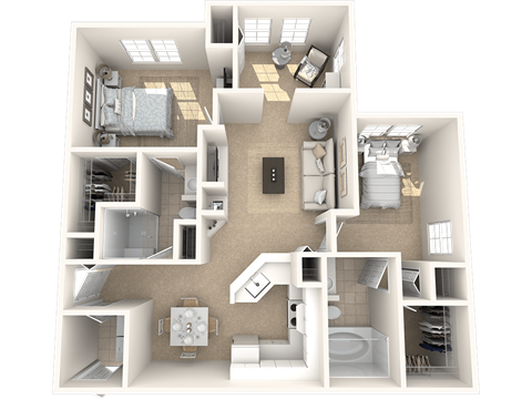 Capri Floor Plan at Via Lugano, Boynton Beach, FL